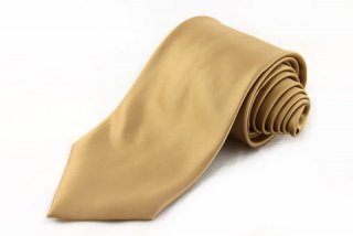 Zlatohnědá kravata