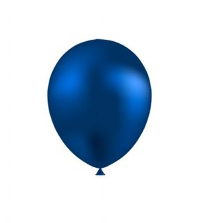 Tmavě modré metalické balónky
