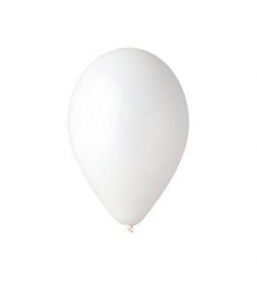 Bílé balónky