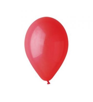 Tmavě červené balónky