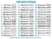 Zlaté taftové šerpy