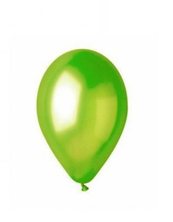 Zelené metalické balónky