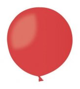 Červený obří balónek