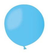 Nebesky modrý obří balónek