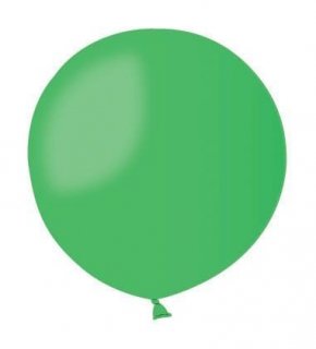 Zelený obří balónek